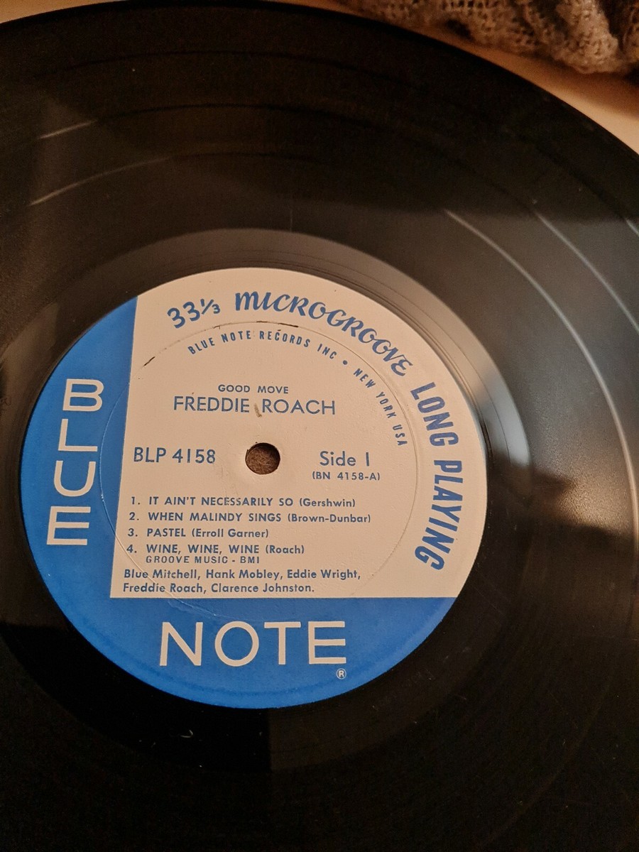 FREDDIE ROACH Good Move BLUE NOTE BLP 4158 US 1963 NY lp