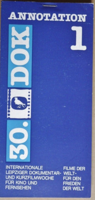 R80500   30. DOK Internationale Leipziger Dokumentar- und Kurzfilmwoche für Kin