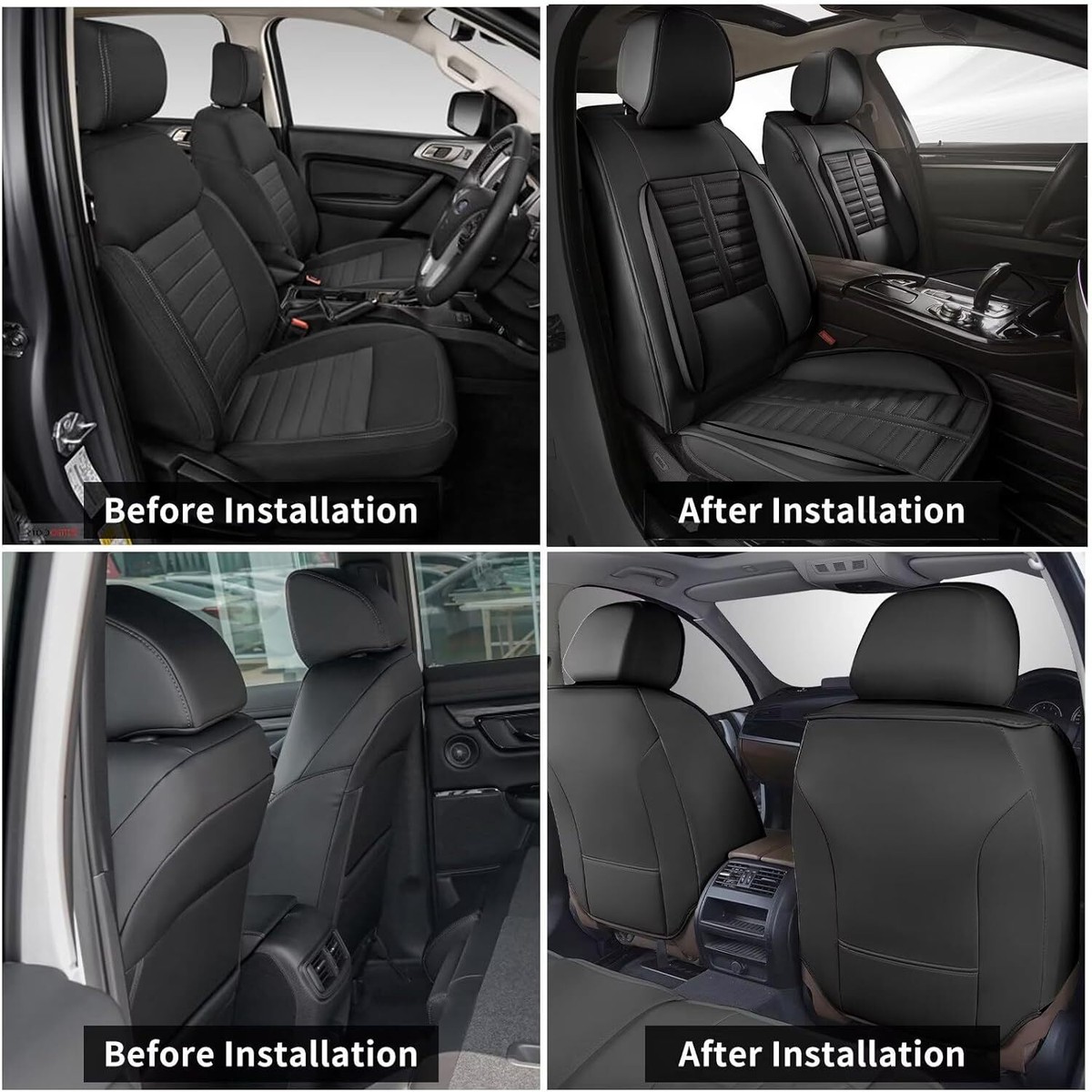 Seat Cover Custom Fit s For Nissan Rogue 2021-2024 Full Set s