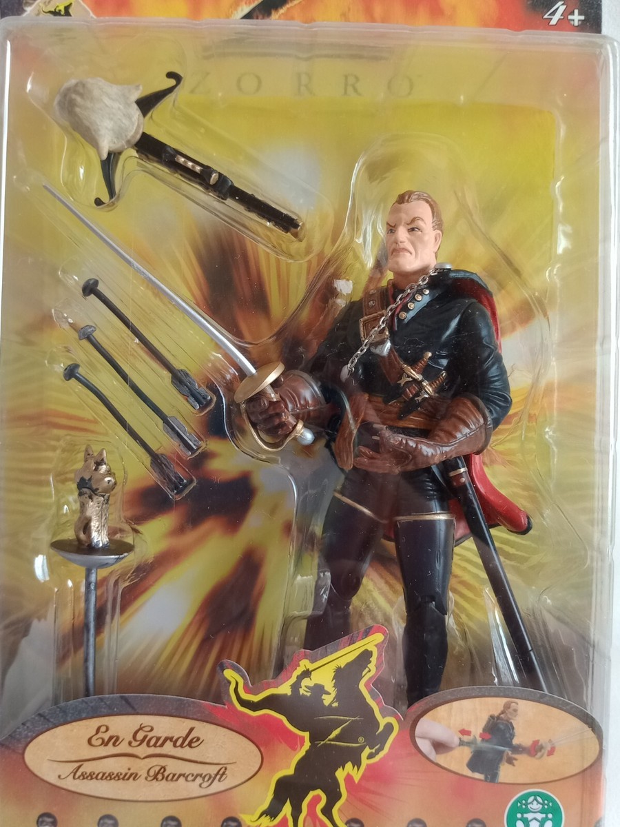 Figurine Zorro Articulée - Avec Accessoires, Sous Blister, Neuf