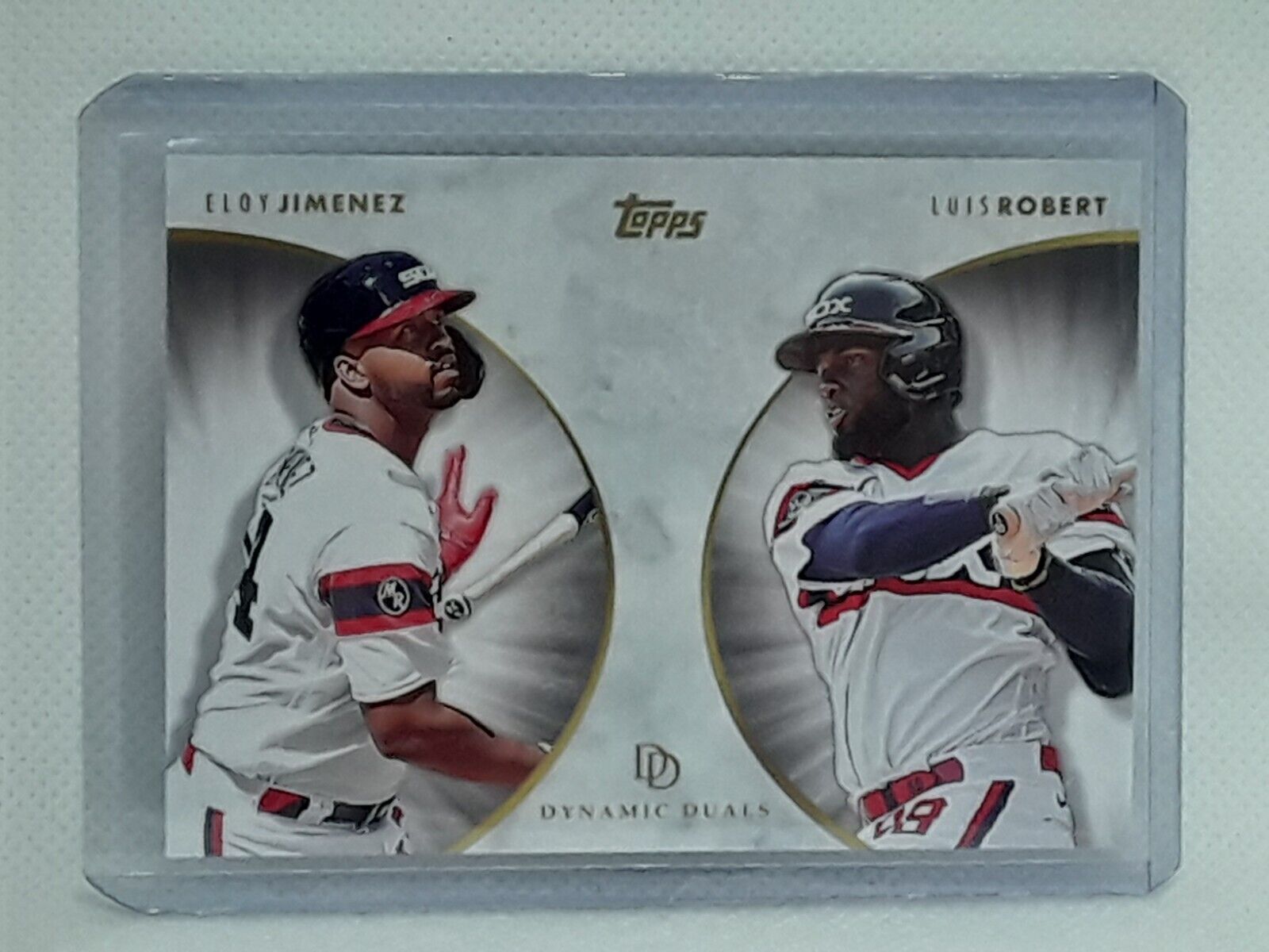 topps LUIS ROBERT ELOY JIMENEZ dual auto smcint.com