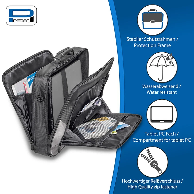PREMIUM Notebooktasche Laptoptasche bis 17,3 Zoll (43,9cm) - Bild 2 von 4