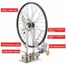 Bicycle bike wheel alignment truing tool Gaug...