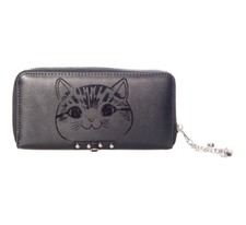 Banned Alternative Geldbörse Delicatty Geldbeutel Katze Goth Kitty 