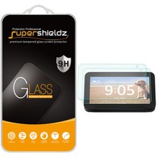 2X Supershieldz Tempered Glass Screen Protector for Amazon Echo Show 5 1st/2nd