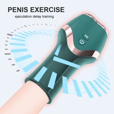 Automatic Hnadsfree-Penis-Pump-Stretcher Sleeve-Delay Ejaculation Men Trainer