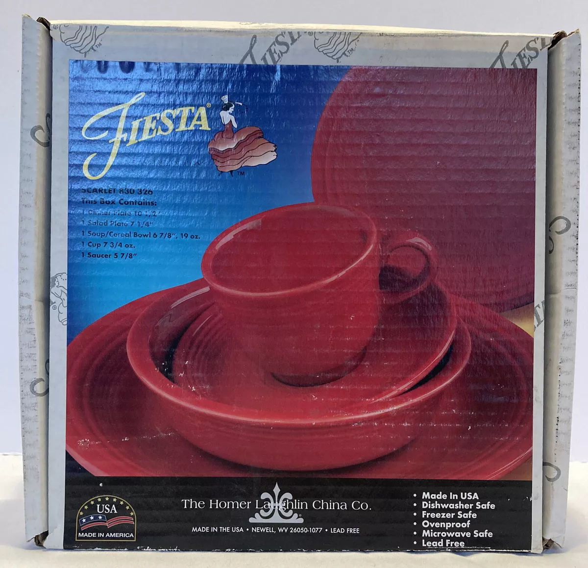 Fiesta 5 piece place sales setting