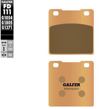 GALFER SINTERED BRAKE PADS FOR SUZUKI RG RGV 200 250