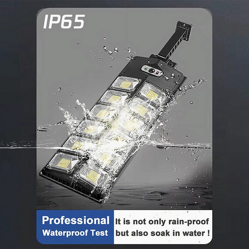 Outdoor Luz Solar Street Light Motion Sensor Commercial Dusk To Dawn Road Lamp - Afbeelding 14 van 15