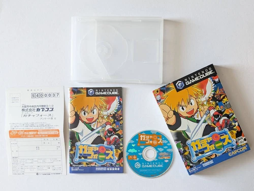 GameCube Gotcha Force Postcard available with Box GC Japan