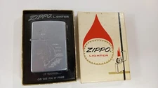1969 Zippo Lighter  Vietnam 25th Infantry - 1970/71 Inscription & Box
