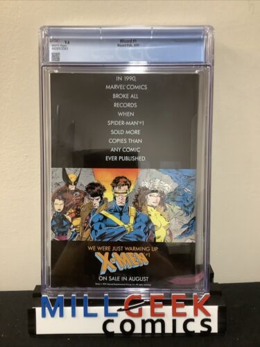 Wizard #1 (1991) CGC Graded 9.6, White Pages, Wizard Price Guide, Todd McFarlane - Picture 2 of 2