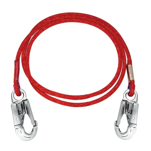 ARBORIST RIGGING ROPE LOGIC/'S LIGHTNING RED 12FT X 1//2/" 11MM LANYARD ONLY