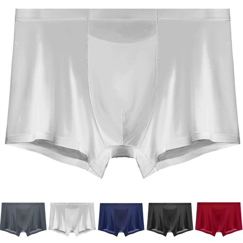 Slips boxer homme grande taille de qualité supérieure en matériau fin