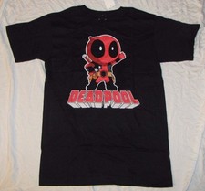 CAMISETA DE SUPERHÉROE DE MARVEL COMICS DEADPOOL PARA HOMBRE CAMISETA GRÁFICA LOGOTIPO PELÍCULA ¡PEQUEÑA PEQUEÑA PEQUEÑA!