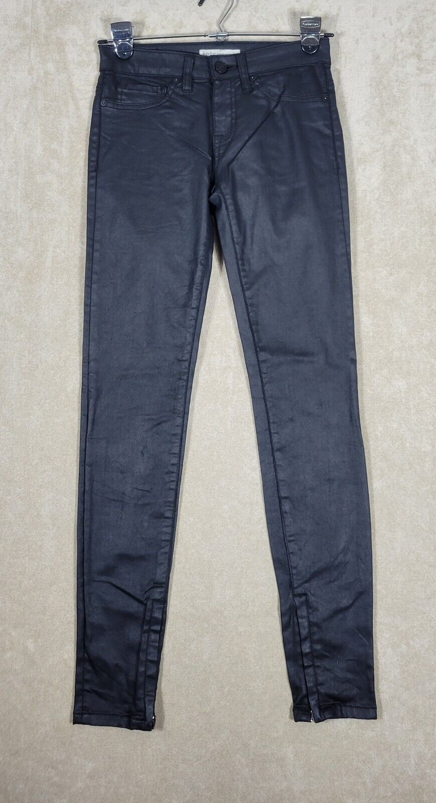 Joie Womens Super Skinny Stretch Faux Leather Pants Size 24