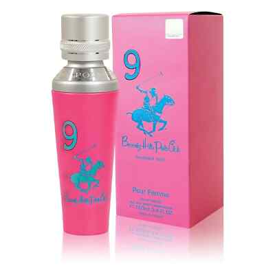 BEVERLY HILLS POLO CLUB #9 Woman Eau De Parfum, 3.38 FL OZ NIB