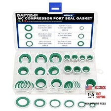 85PCS Air Conditioning Compressor Bonded Seal Washers 85PCS A/C O-Ring Green