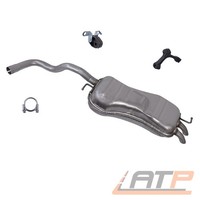 EndschalldÄMpfer Auspuff SchalldÄMpfer FÜR VW NEW Beetle 9C 1C 2.0
