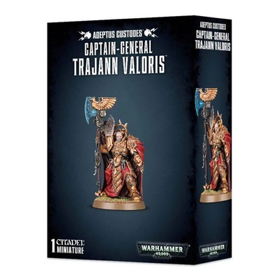 Warhammer 40k Trajann Valoris Adeptus Custodes Miniatur Figur NEU OVP
