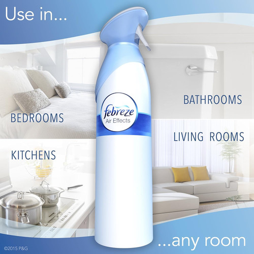 Ambientador Febreze para combatir olores aroma limpio nítido de alta resistencia 8,8 oz - Imagen 11 de 18