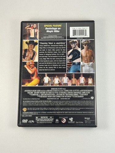 Magic Mike (DVD, 2012) Channing Tatum Matthew McConaughey Comedy Drama ...
