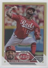 2023 Topps Series 1 Gold Foil Vladimir Gutierrez #198 fm0