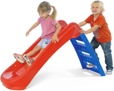 Sport1 Scivolo per Bambini 3 Gradini Pieghevole Salvaspazio. Scivolo Da Giardino