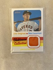2020 Topps Heritage Alex Bregman Clubhouse Collection Relics jersey patch MINT! 