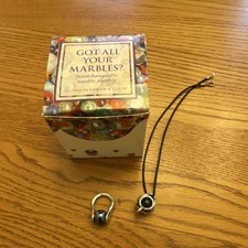 Got All Your Marbles? Interchangeable ring and necklace jewelry set