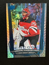 25-26 UD Series 2 Hockey Blue Parallel Encore E-150 Jacob Markstrom