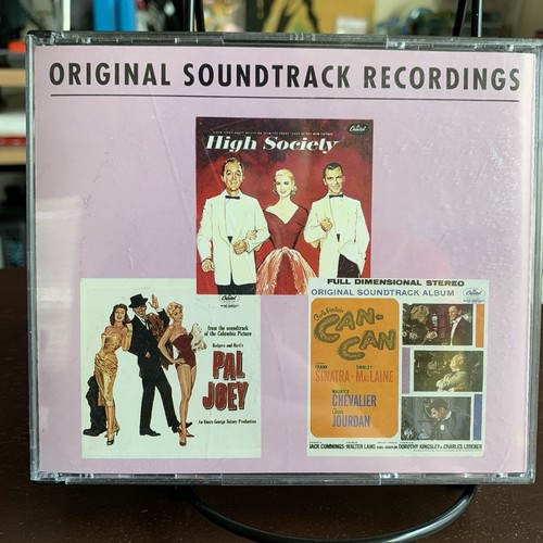 High Society, Pal Joey, Can-Can OST Recordings, 3-CD set, Frank Sinatra
