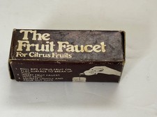 Vintage in Original Box  "The Fruit Faucet" Citrus Juicer  Made in Japan