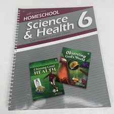 Abeka Homeschool Science & Health 6 - Curriculum & Lesson Plans 2017