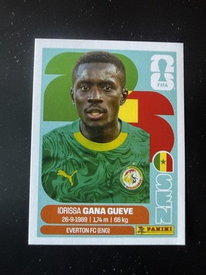 2026 Panini World Cup Stickers #SEN9 Idrissa Gana Gueye SEN Senegal