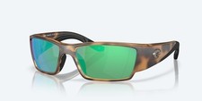 Costa Del Mar Corbina Pro Matte Tortoise/Green Mirror 580G Polarized Sunglasses