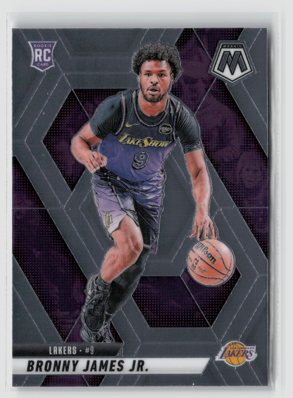 Bronny James #214 2024-25 Panini Mosaic Rookie RC Lakers