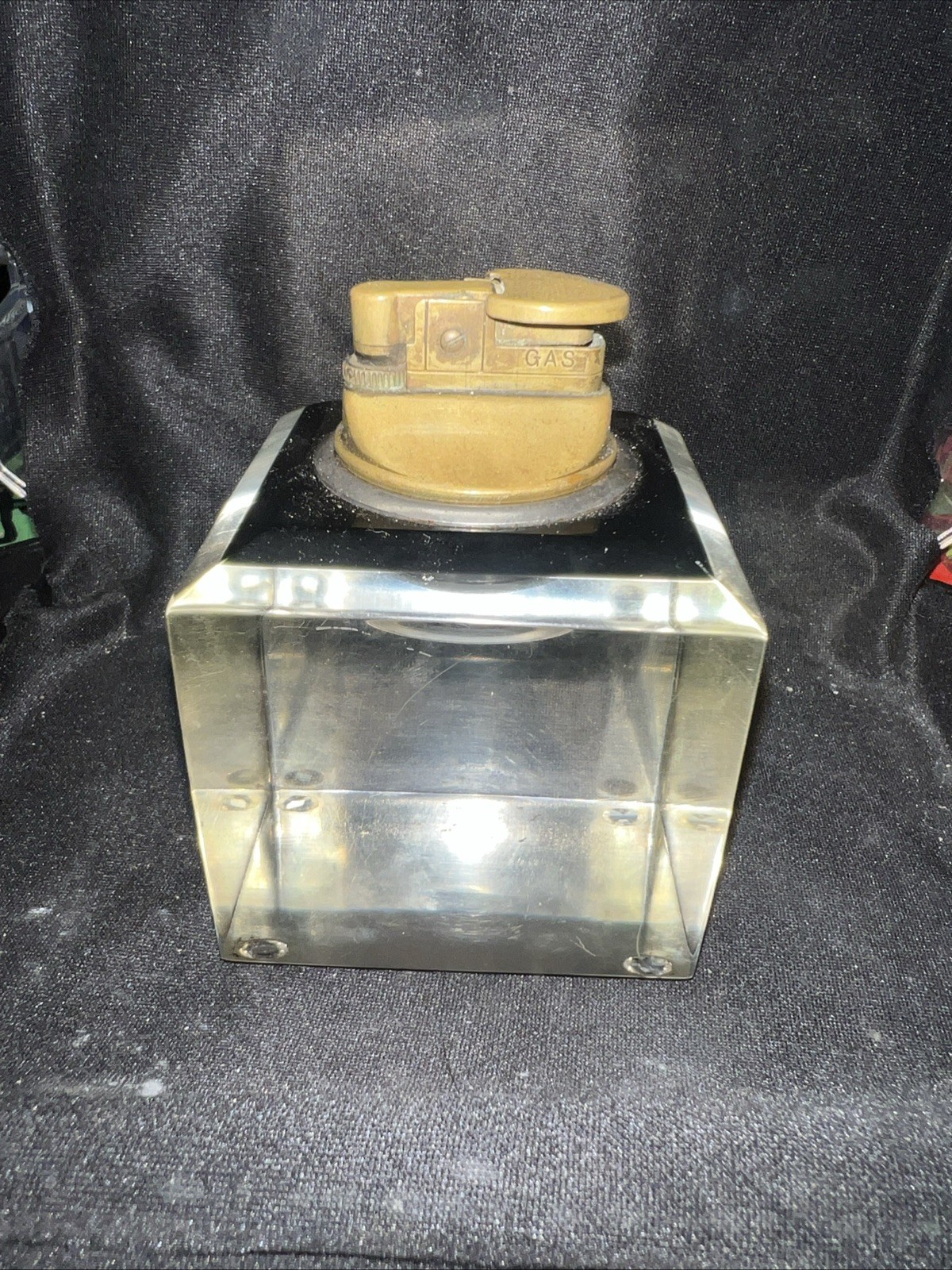 Cube Brass 3&rdquo;