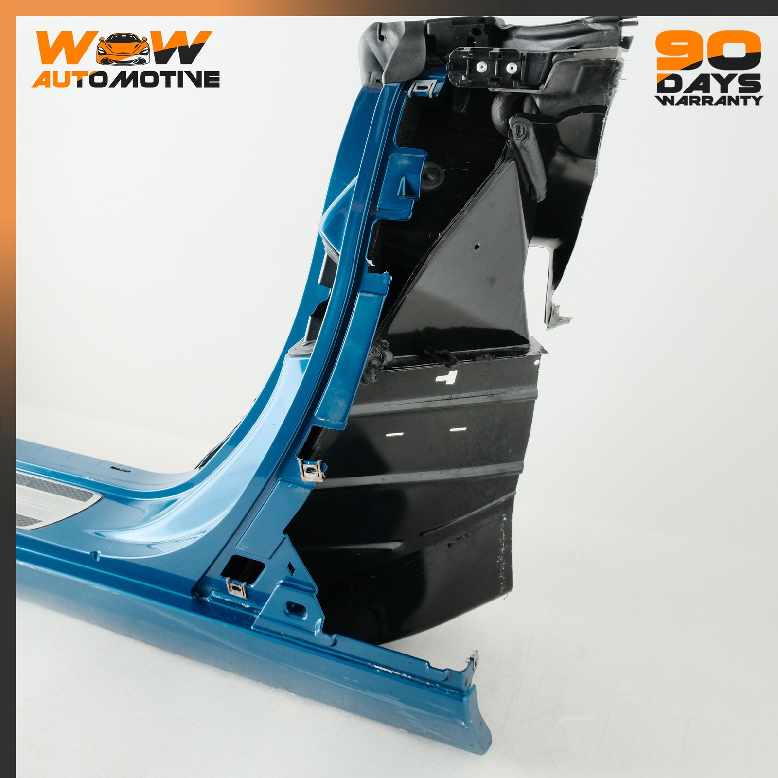 05-13 CHEVROLET CORVETTE C6 LEFT ROCKER APERTURE PANEL SKIRT DOOR BODY BLUE OEM