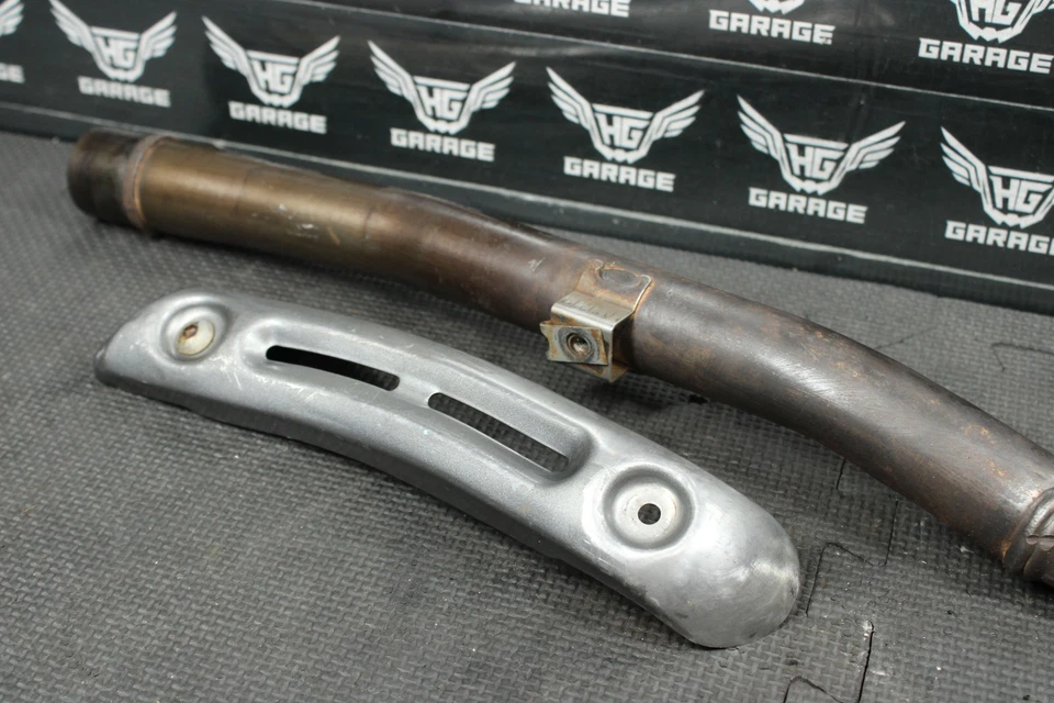 Honda CRF150RB 2017 OEM tubo de escape cámara cabezal 18320-KSE-000 Foto 3 de 4