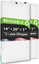 14x20x1 Air filter Pro Kit, Washable and Reusable Air Filter 14x20x1 for AC HVAC