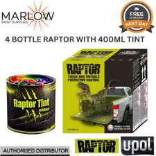 DAF 2003805 CARLSBERG GREEN U-POL RAPTOR 4 Bottle Kit + 400ml Tint