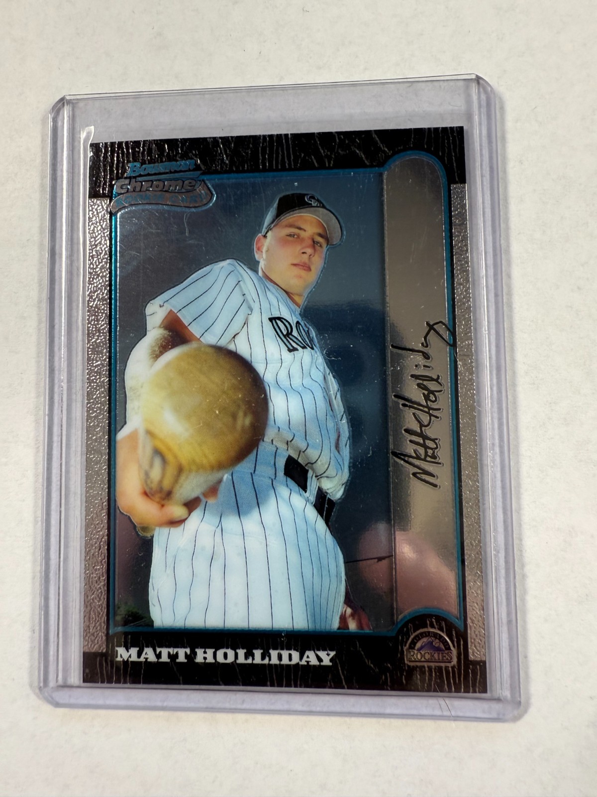 1999 Bowman Chrome - Matt Holliday #400 (RC)