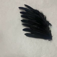 Feather hair clip with hairpin
