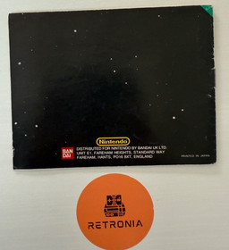 Kung Fu Nintendo Nes Spielanleitung UK Version