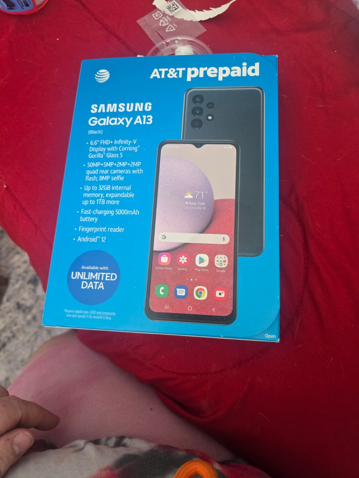 Samsung Galaxy A3 - 16 GB - Midnight Black (AT&T)