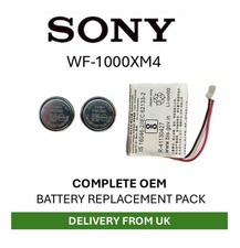 Sony WF-1000XM4 Full OEM Battery Set - Charging Case & Earphones