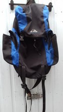 HI GEAR Glendale 42 litre lightweight rucksack Blue / Black VGC