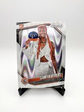 2025 Panini WNBA Prizm - Saniya Rivers #150 Variation White Seismic Prizm (RC)