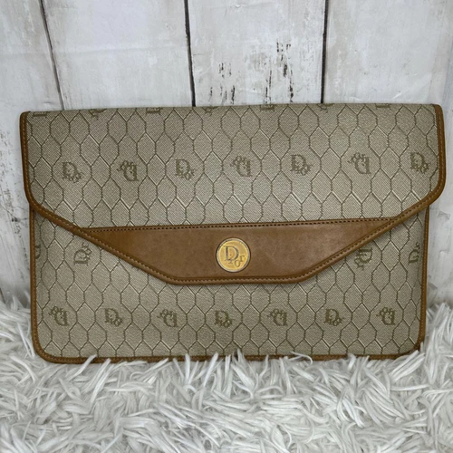 Sac pochette Christian Dior nid d'abeille occasion /occasion++